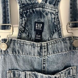 VINTAGE GAP Blue Denim Overalls